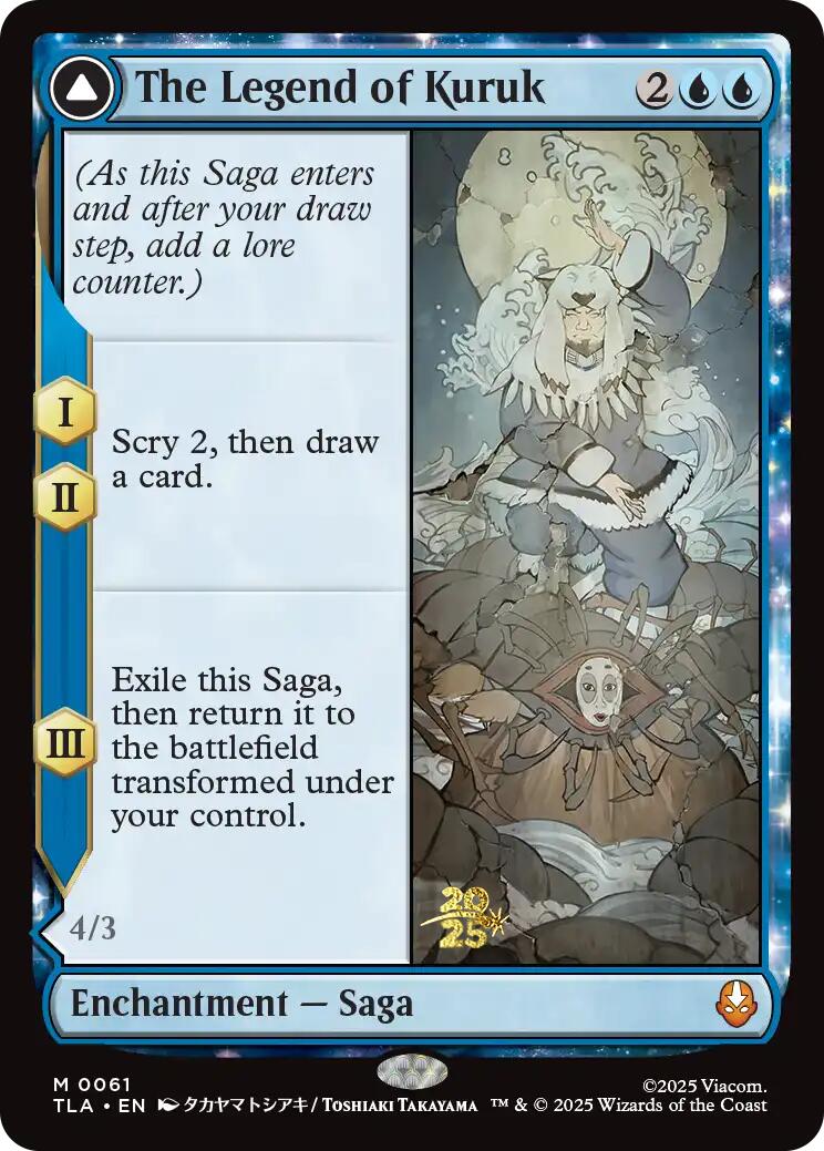 The Legend of Kuruk [Avatar: The Last Airbender Prerelease Cards] | Gamers Paradise