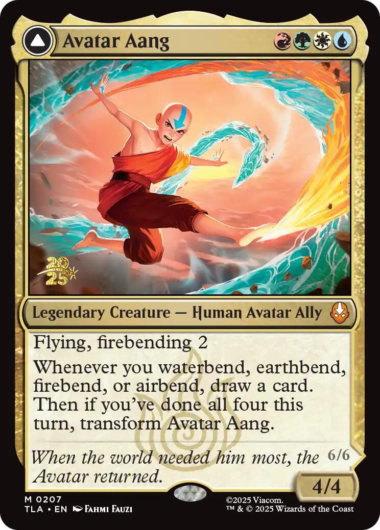 Avatar Aang [Avatar: The Last Airbender Prerelease Cards] | Gamers Paradise