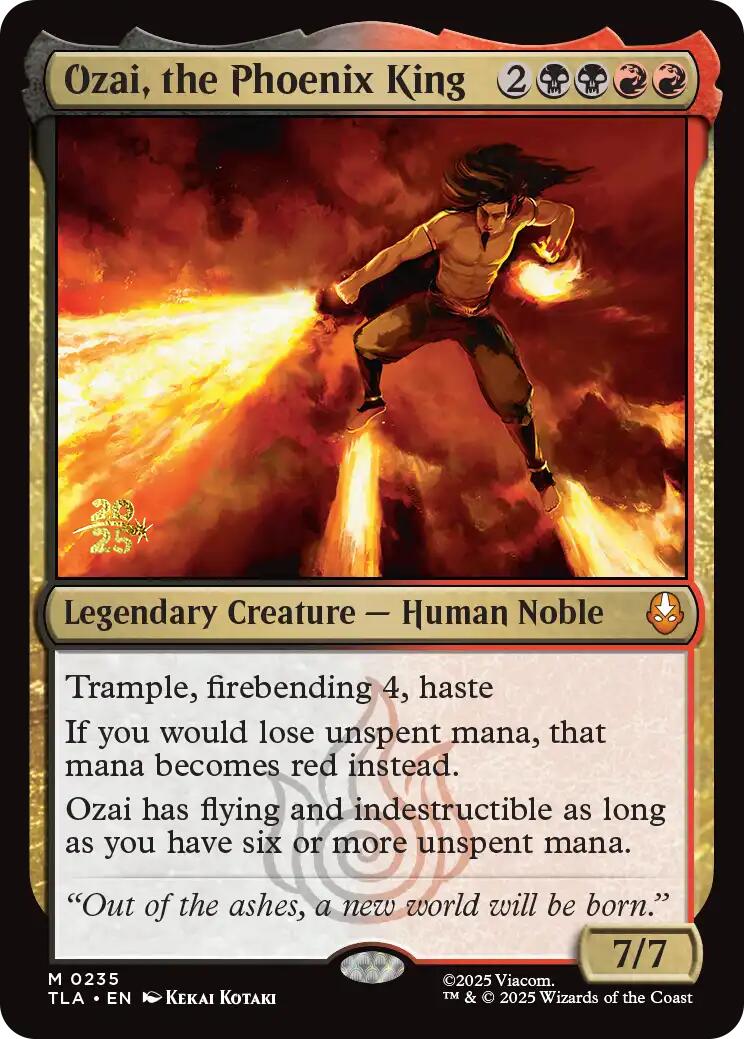Ozai, the Phoenix King [Avatar: The Last Airbender Prerelease Cards] | Gamers Paradise