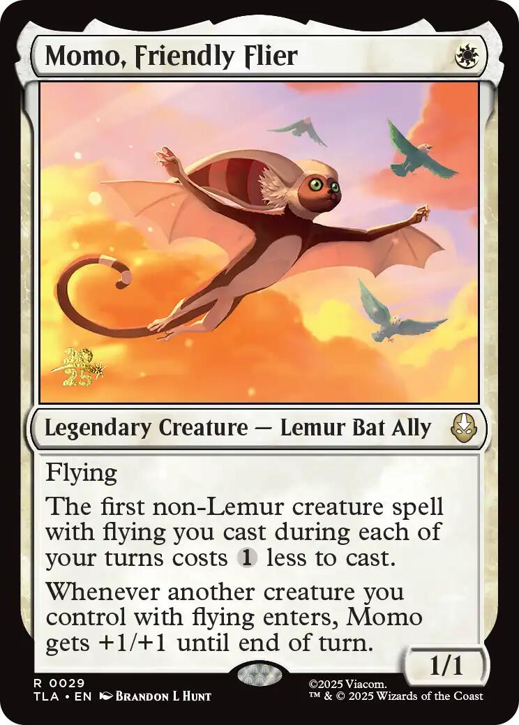 Momo, Friendly Flier [Avatar: The Last Airbender Prerelease Cards] | Gamers Paradise
