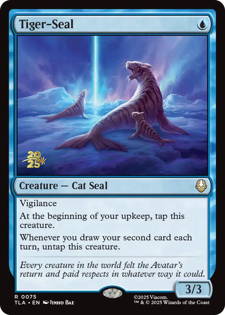 Tiger-Seal [Avatar: The Last Airbender Prerelease Cards] | Gamers Paradise