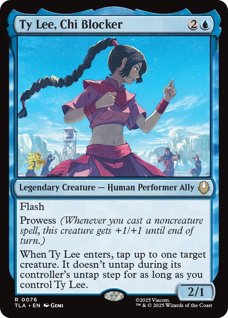 Ty Lee, Chi Blocker [Avatar: The Last Airbender Prerelease Cards] | Gamers Paradise