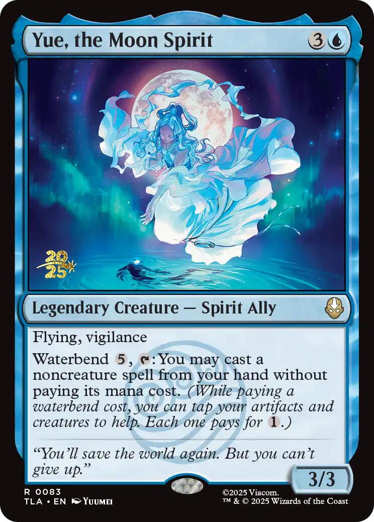 Yue, the Moon Spirit [Avatar: The Last Airbender Prerelease Cards] | Gamers Paradise