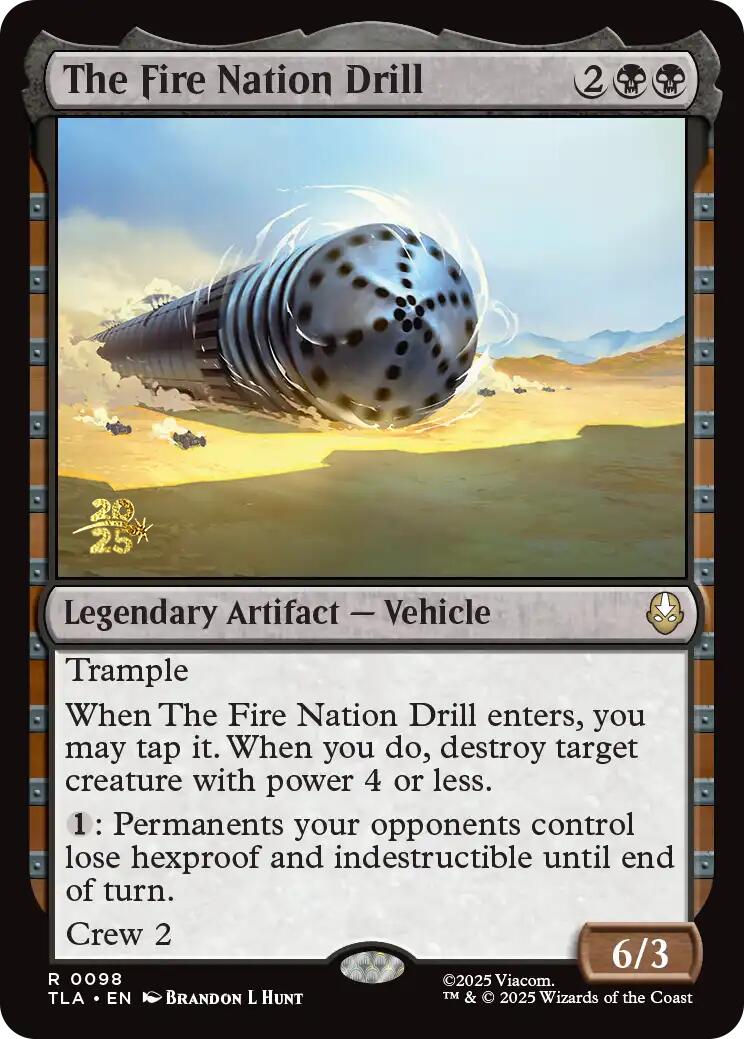 The Fire Nation Drill [Avatar: The Last Airbender Prerelease Cards] | Gamers Paradise
