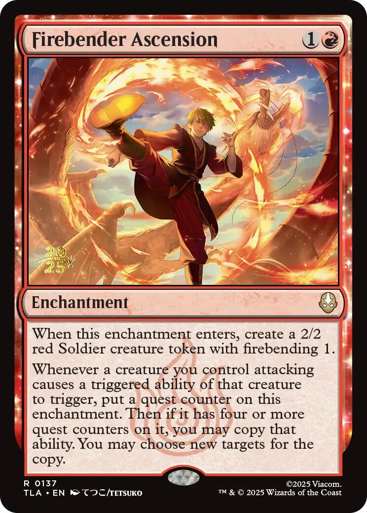 Firebender Ascension [Avatar: The Last Airbender Prerelease Cards] | Gamers Paradise