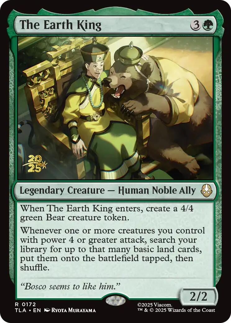 The Earth King [Avatar: The Last Airbender Prerelease Cards] | Gamers Paradise