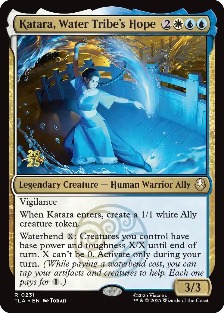 Katara, Water Tribe's Hope [Avatar: The Last Airbender Prerelease Cards] | Gamers Paradise