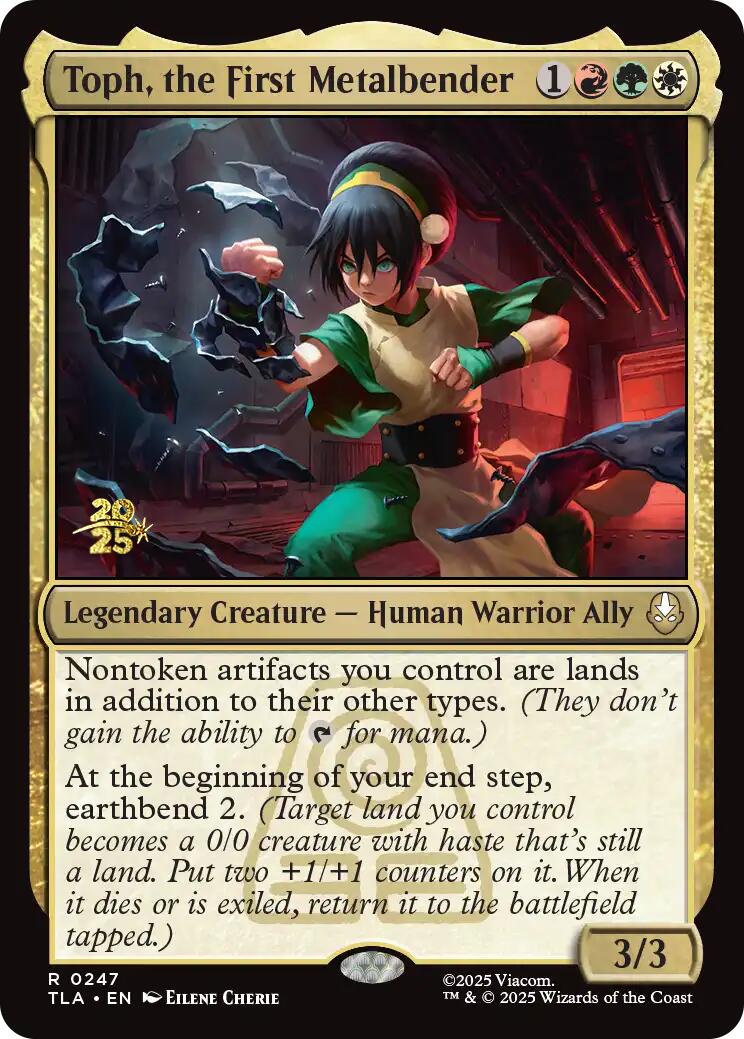 Toph, the First Metalbender [Avatar: The Last Airbender Prerelease Cards] | Gamers Paradise