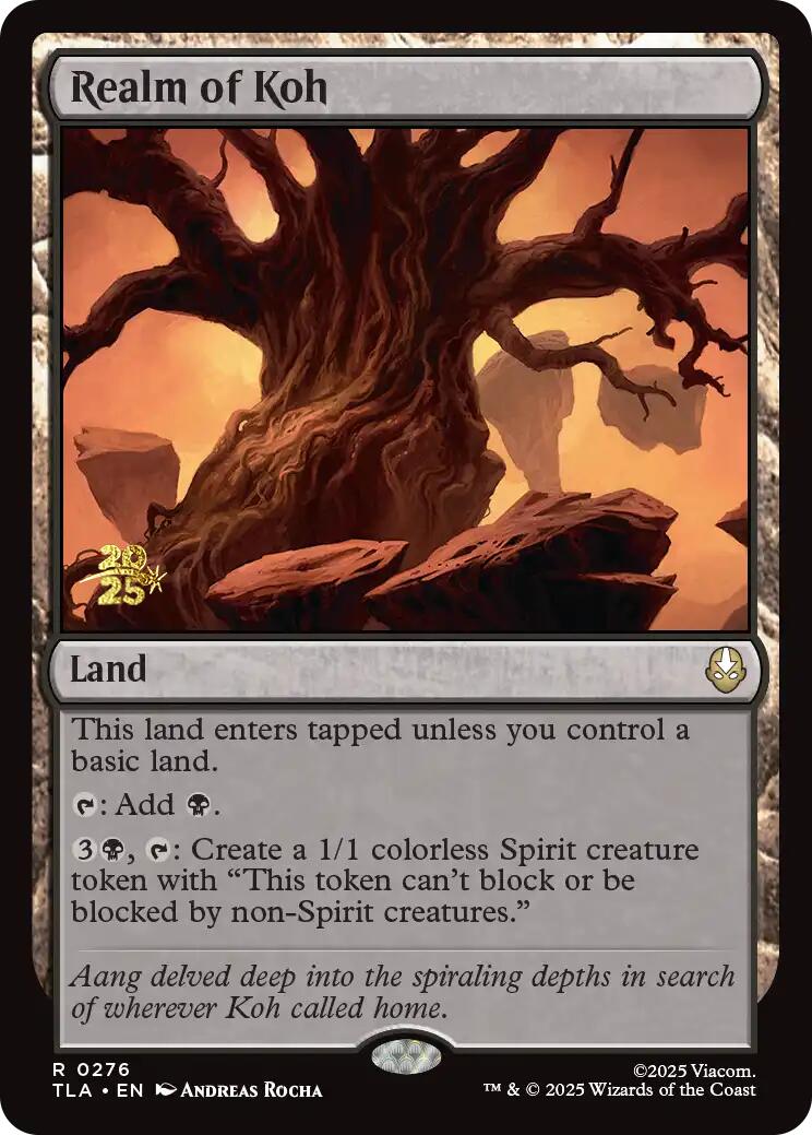 Realm of Koh [Avatar: The Last Airbender Prerelease Cards] | Gamers Paradise