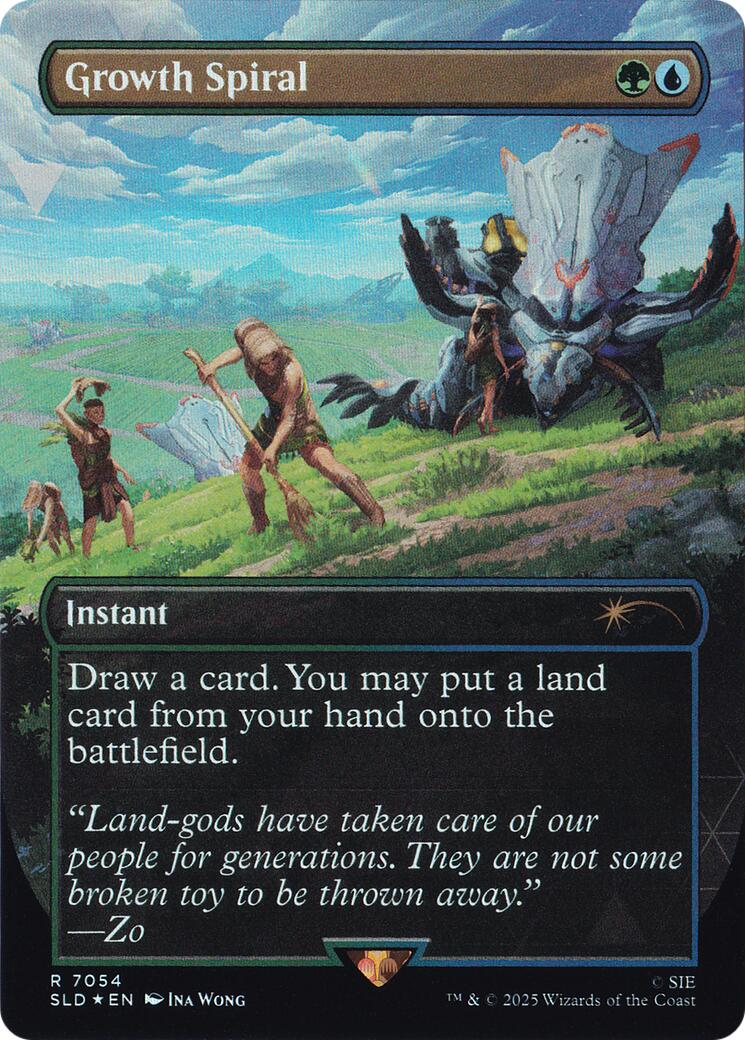 Growth Spiral (Rainbow Foil) [Secret Lair Drop Series] | Gamers Paradise