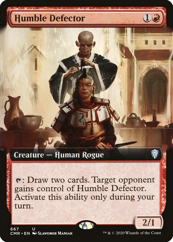 Humble Defector (Extended Art) [Commander Legends] | Gamers Paradise