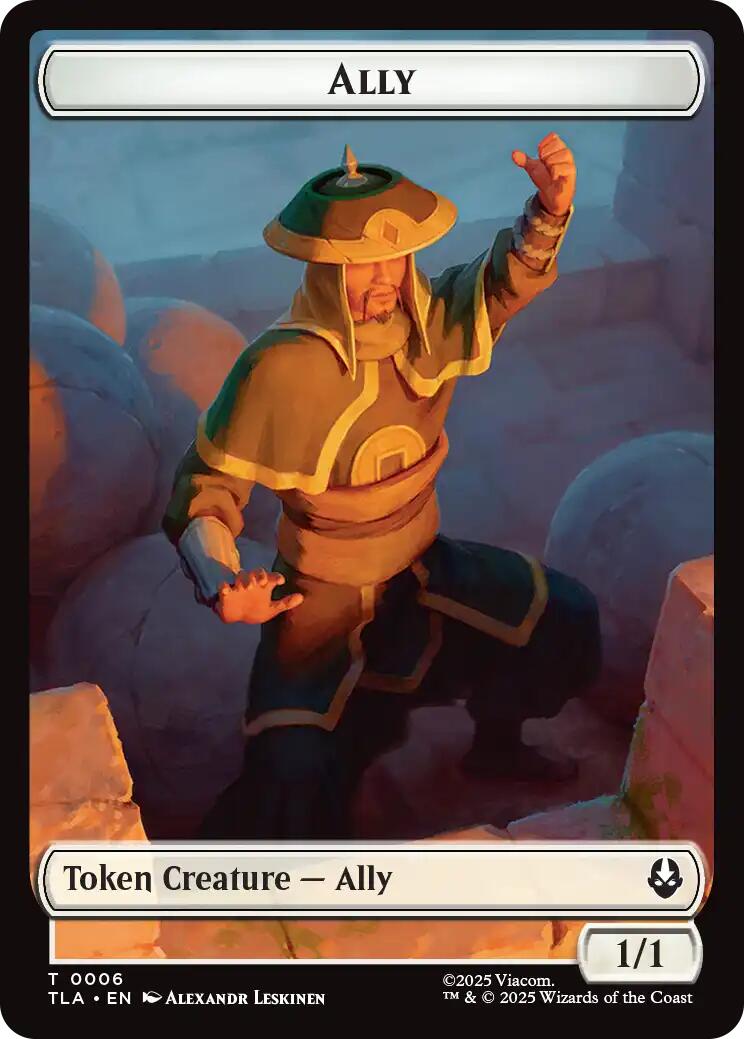 Ally (0006) // Clue (0017) Double-Sided Token [Avatar: The Last Airbender Tokens] | Gamers Paradise