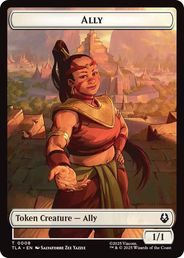 Ally (0008) // Clue (0016) Double-Sided Token [Avatar: The Last Airbender Tokens] | Gamers Paradise
