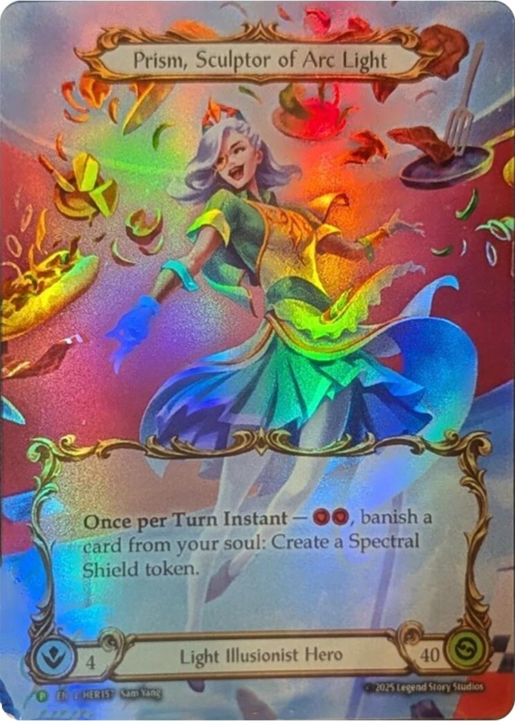 Prism, Sculptor of Arc Light [HER157] (Promo)  Rainbow Foil | Gamers Paradise