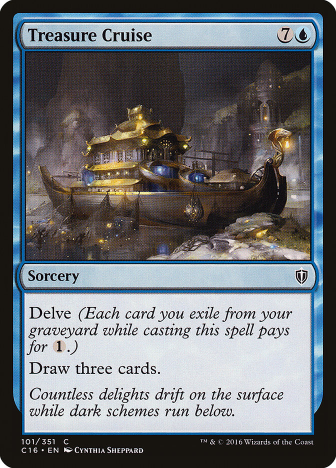 Treasure Cruise [Commander 2016] | Gamers Paradise