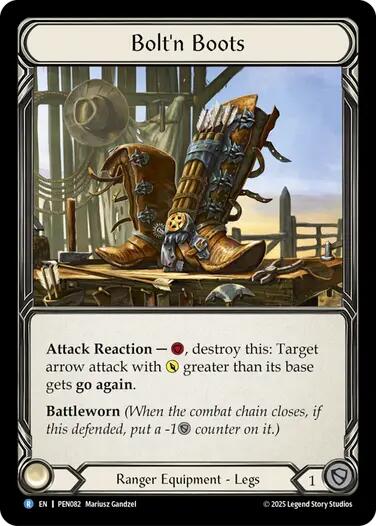 Bolt'n Boots [PEN082] (Compendium of Rathe)  Cold Foil | Gamers Paradise