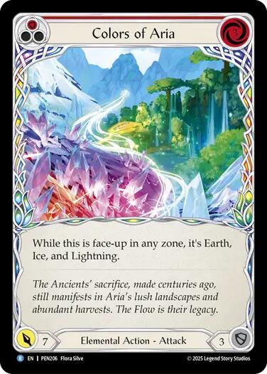 Colors of Aria [PEN206] (Compendium of Rathe)  Rainbow Foil | Gamers Paradise