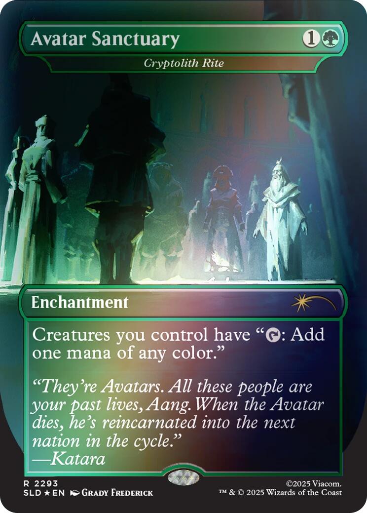 Avatar Sanctuary - Cryptolith Rite (Rainbow Foil) [Secret Lair Drop Series] | Gamers Paradise