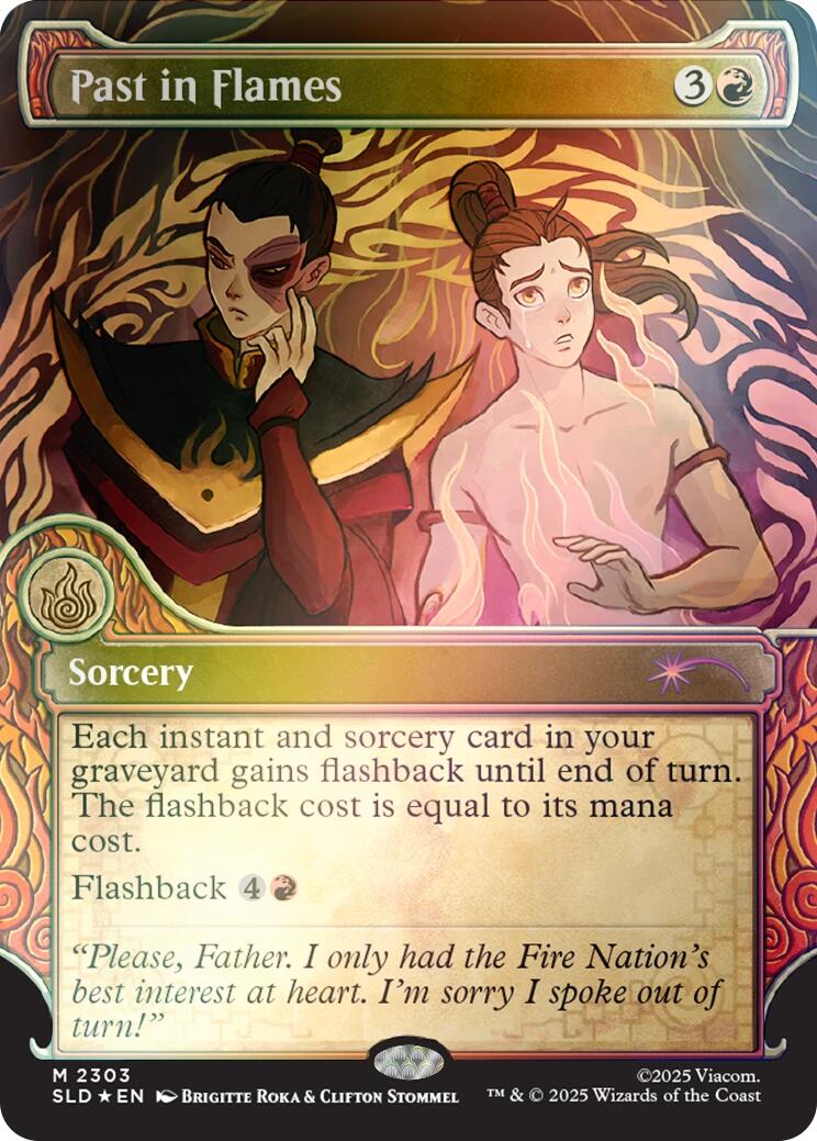 Past in Flames (Rainbow Foil) [Secret Lair Drop Series] | Gamers Paradise