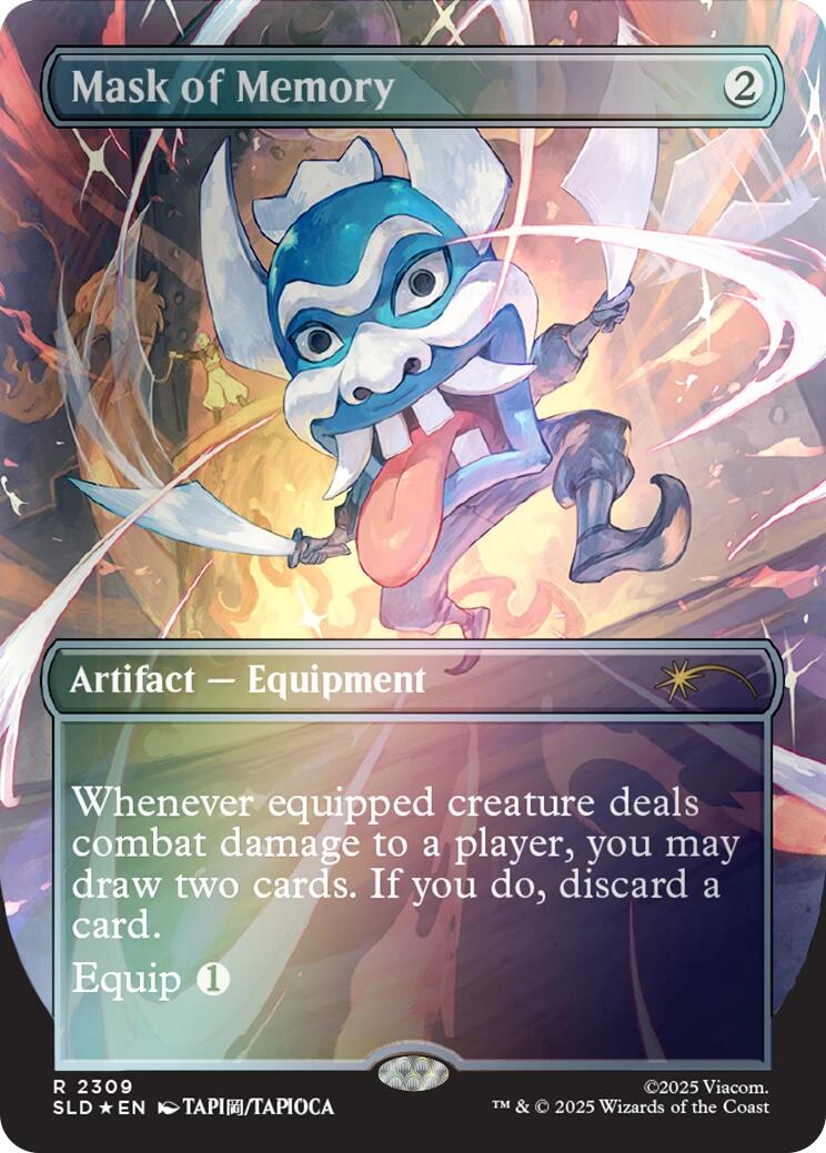 Mask of Memory (Rainbow Foil) [Secret Lair Drop Series] | Gamers Paradise