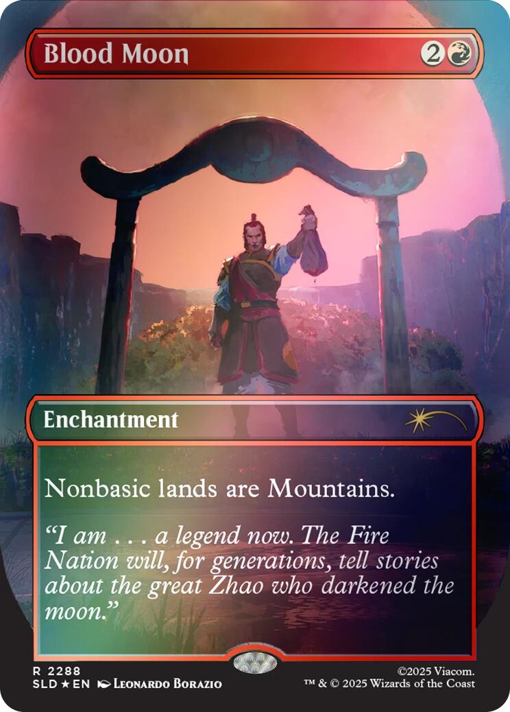 Blood Moon (Rainbow Foil) [Secret Lair Drop Series] | Gamers Paradise