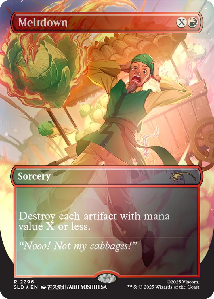Meltdown (Rainbow Foil) [Secret Lair Drop Series] | Gamers Paradise