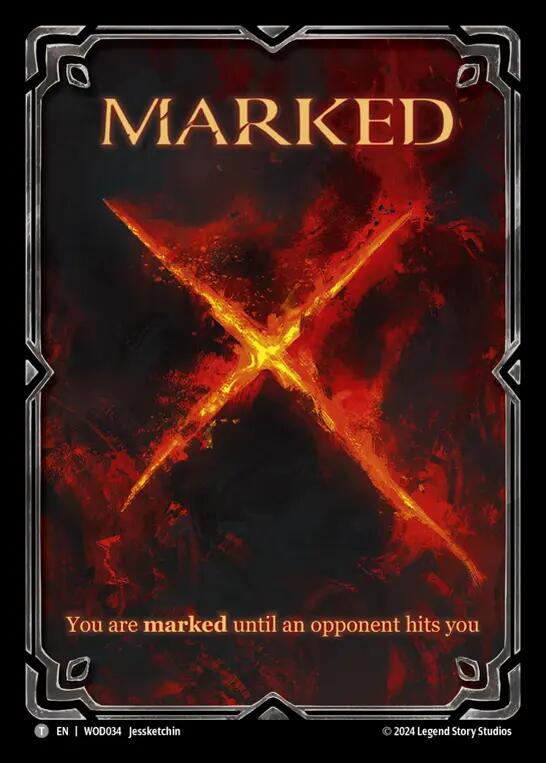 Marked [WOD034] (The Hunted Arakni, Web of Deceit Blitz Deck) | Gamers Paradise