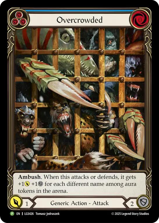 Overcrowded [LGS426] (Promo)  Cold Foil | Gamers Paradise