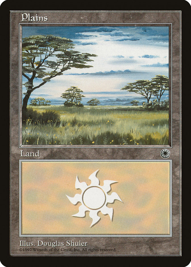 Plains (Yellow Flowers in Grass / Long Dark Cloud in Center) [Portal] | Gamers Paradise