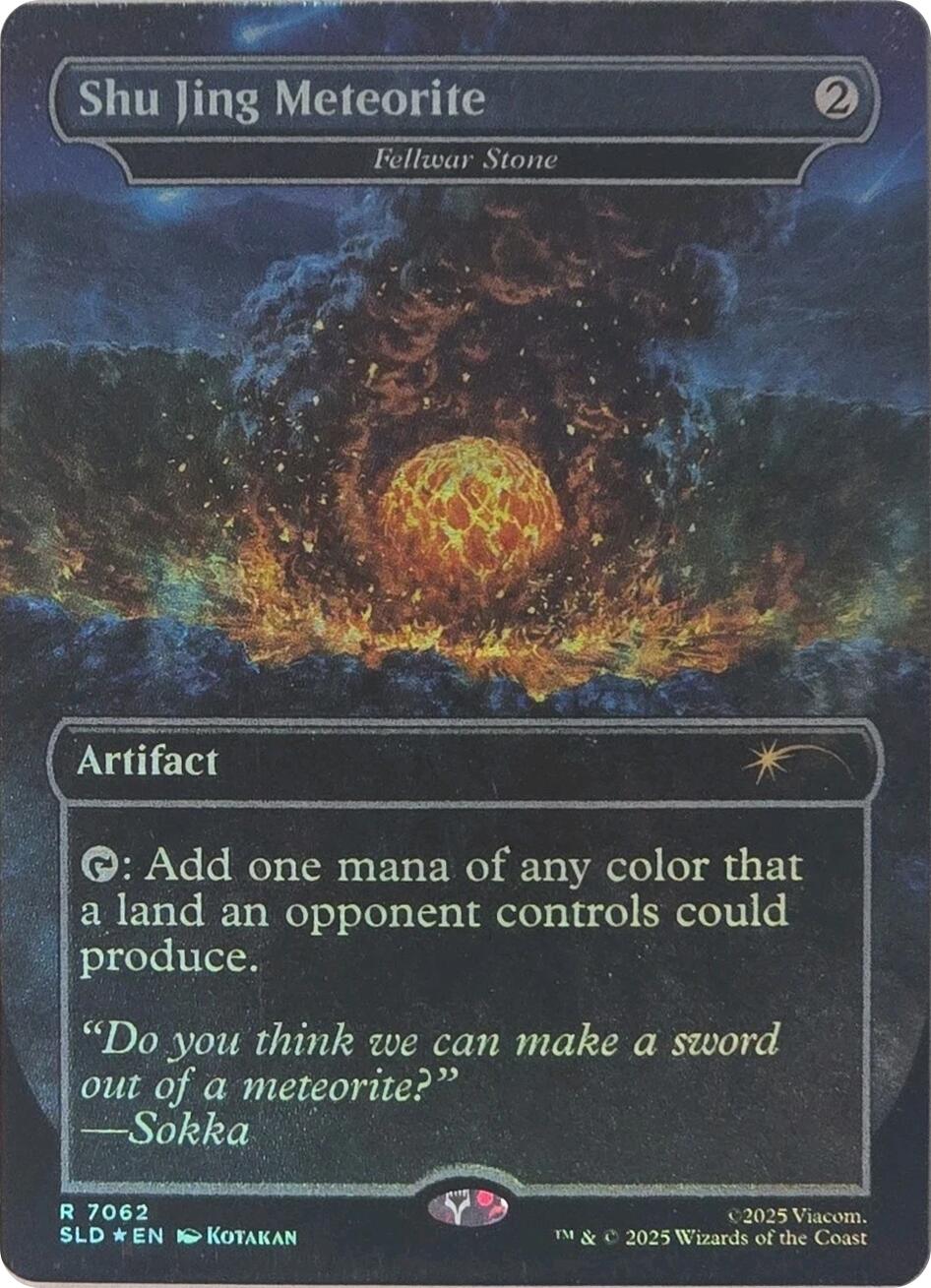 Shu Jing Meteorite - Fellwar Stone (Rainbow Foil) [Secret Lair Drop Series] | Gamers Paradise