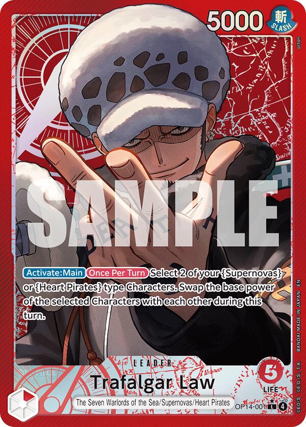 Trafalgar Law (Alternate Art) [The Azure Sea's Seven] | Gamers Paradise