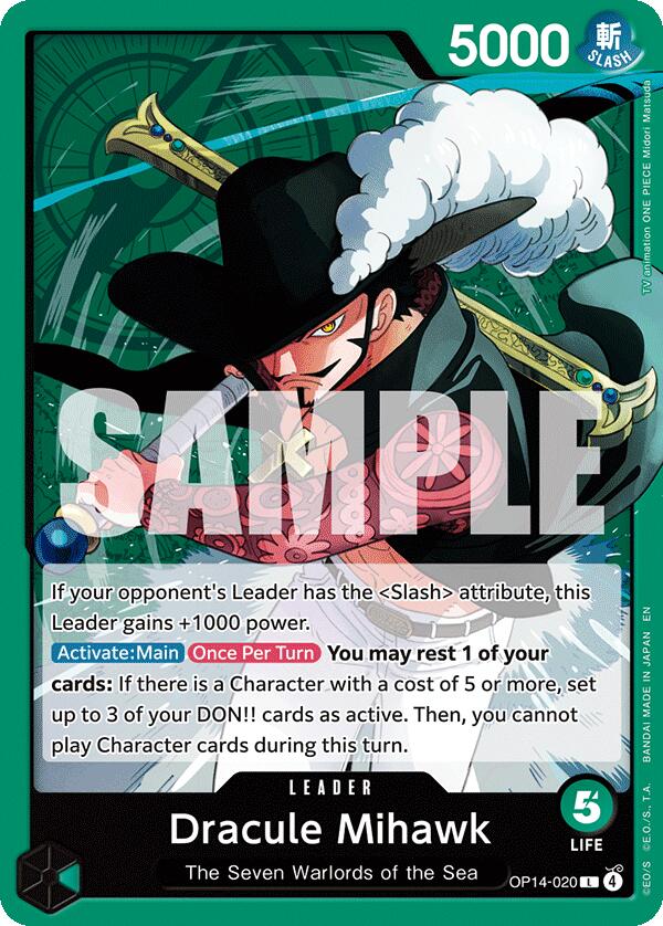 Dracule Mihawk [The Azure Sea's Seven] | Gamers Paradise