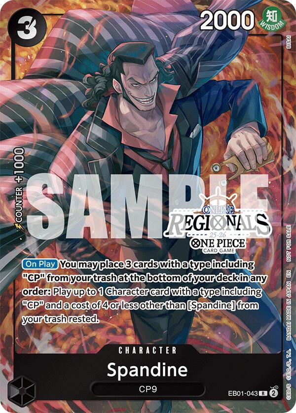 Spandine (Online Regional Participation Pack 2025 Vol.1) [One Piece Promotion Cards] | Gamers Paradise