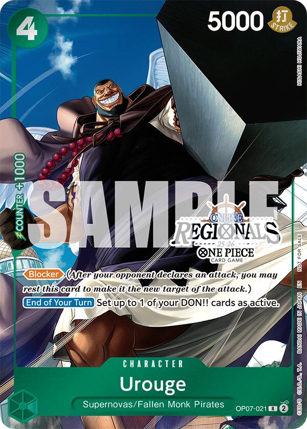 Urouge (Online Regional Participation Pack 2025 Vol.1) [One Piece Promotion Cards] | Gamers Paradise