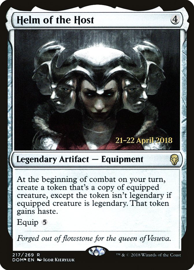 Helm of the Host [Dominaria Prerelease Promos] | Gamers Paradise