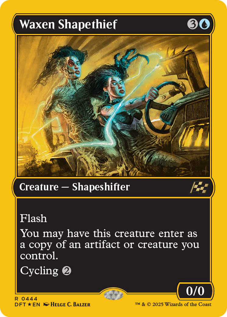 Waxen Shapethief (First-Place Foil) [Aetherdrift] | Gamers Paradise