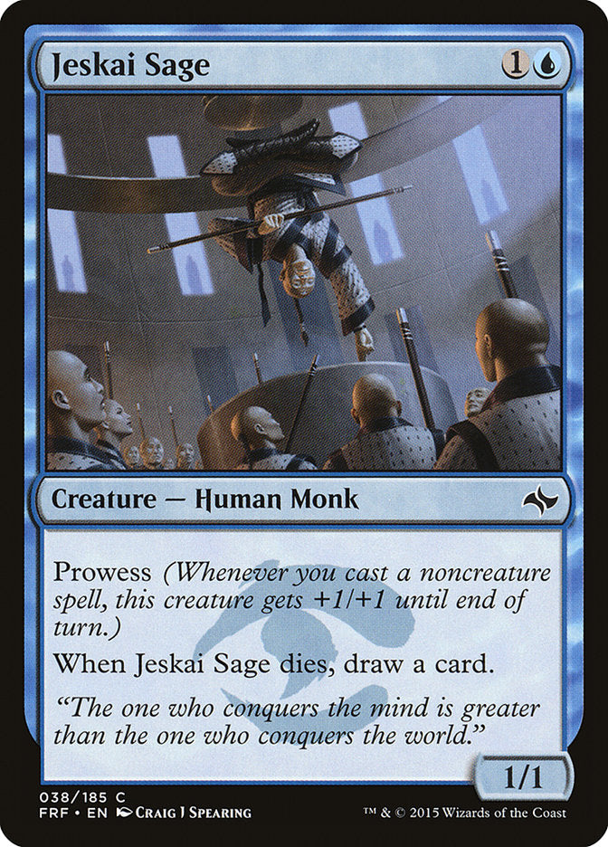 Jeskai Sage [Fate Reforged] | Gamers Paradise