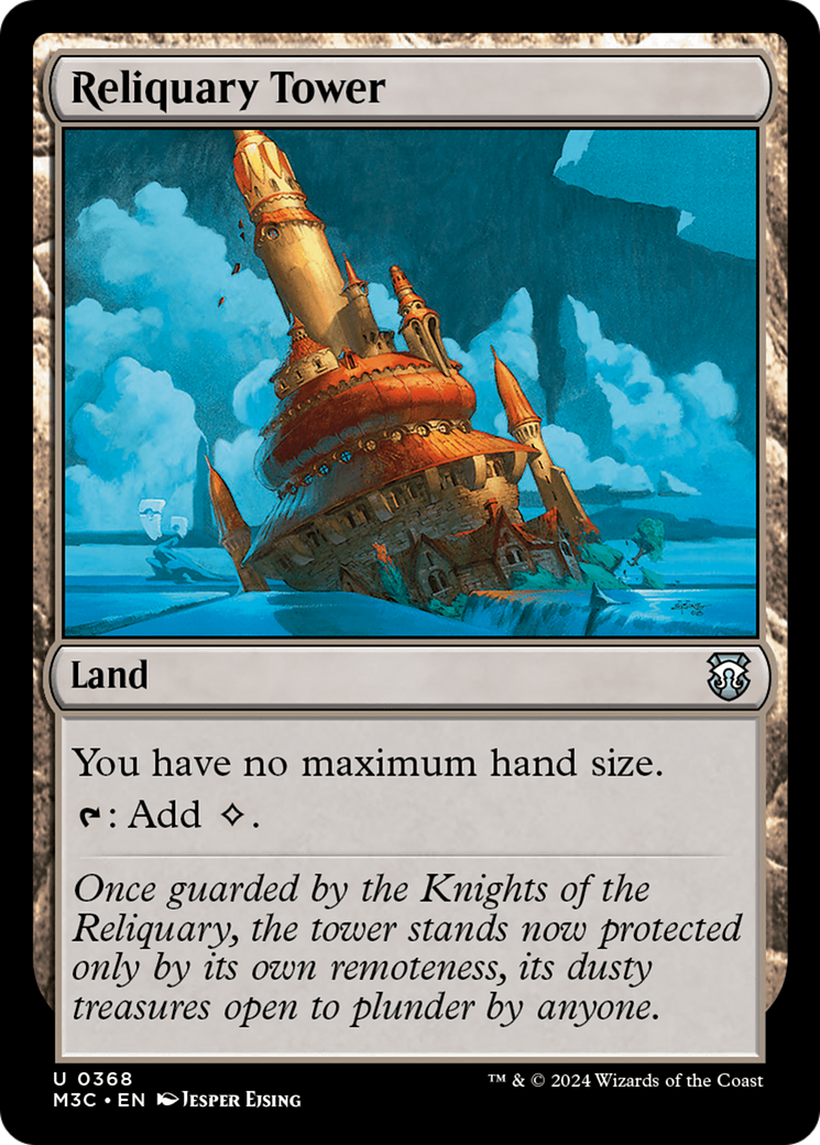 Reliquary Tower (Ripple Foil) [Modern Horizons 3 Commander] | Gamers Paradise