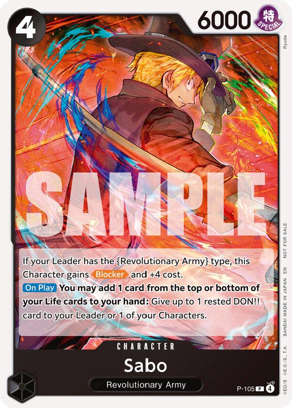 Sabo (Store Tournament 2025 Vol. 4) [One Piece Promotion Cards] | Gamers Paradise