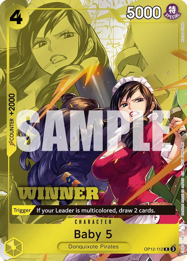Baby 5 (Winner Pack 2026 Vol. 1) [One Piece Promotion Cards] | Gamers Paradise