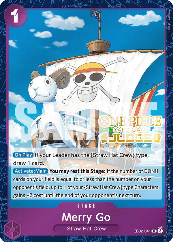 Merry Go (Judge Pack Vol. 7) [One Piece Promotion Cards] | Gamers Paradise