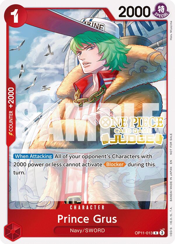 Prince Grus (Judge Pack Vol. 7) [One Piece Promotion Cards] | Gamers Paradise