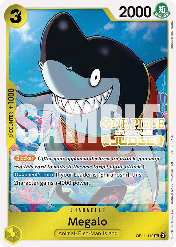 Megalo (Judge Pack Vol. 7) [One Piece Promotion Cards] | Gamers Paradise
