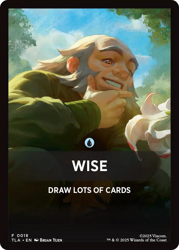 Wise Theme Card [Avatar: The Last Airbender Tokens] | Gamers Paradise