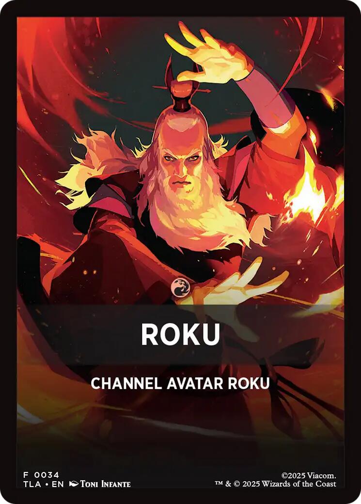 Roku Theme Card [Avatar: The Last Airbender Tokens] | Gamers Paradise