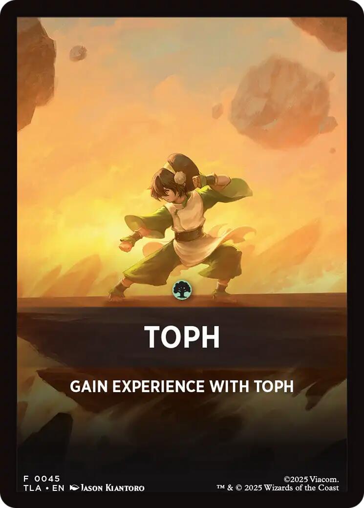 Toph Theme Card [Avatar: The Last Airbender Tokens] | Gamers Paradise
