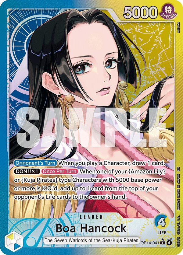 Boa Hancock (OP14-041) (Alternate Art) [The Azure Sea's Seven] | Gamers Paradise