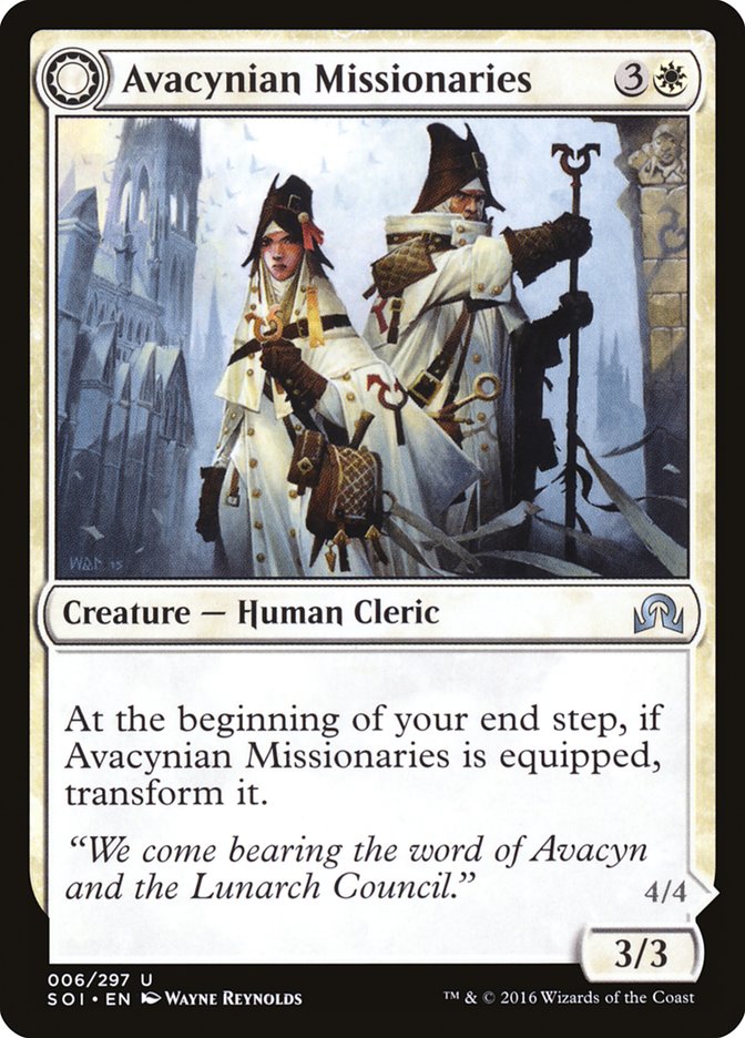 Avacynian Missionaries // Lunarch Inquisitors [Shadows over Innistrad] | Gamers Paradise