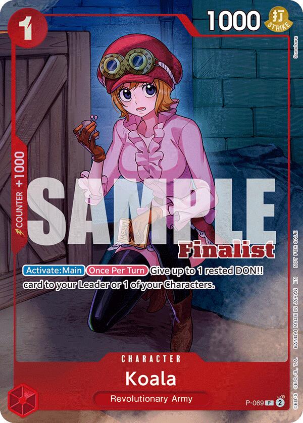 Koala (CS 25-26 Finalist Card Set 2) [One Piece Promotion Cards] | Gamers Paradise