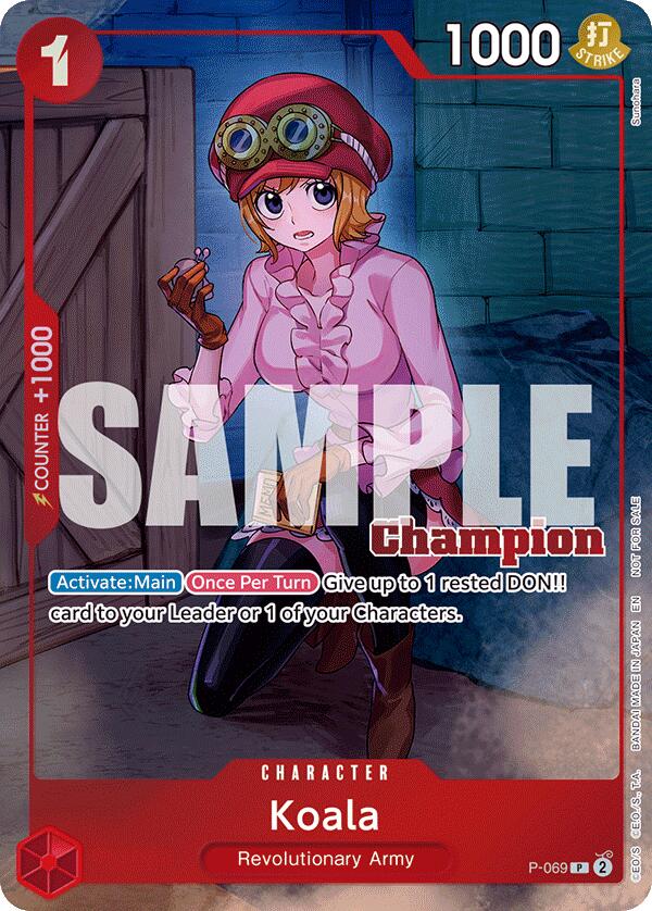 Koala (CS 25-26 Winner Card Set 2) [One Piece Promotion Cards] | Gamers Paradise